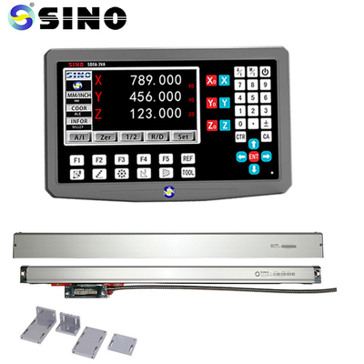Ολοκληρωμένο σύνολο SINO 3 Axis Dro ψηφιακή ανάγνωση μεταλλική θήκη KA-300 γραμμική κλίμακα γυαλιού για μηχανή φρέσκωσης γραμμωτήρα